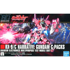 HGUC 1/144 NARRATIVE GUNDAM C-PACKS - Model Kit Articulado - Bandai