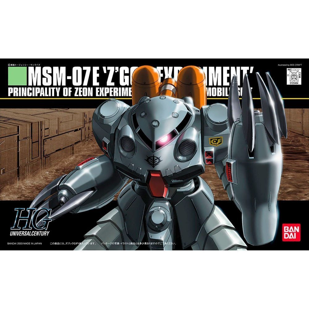 1/144 HGUC MSM-07E Z'GOCK EXPERIMENT - Model Kit Articulado - Bandai