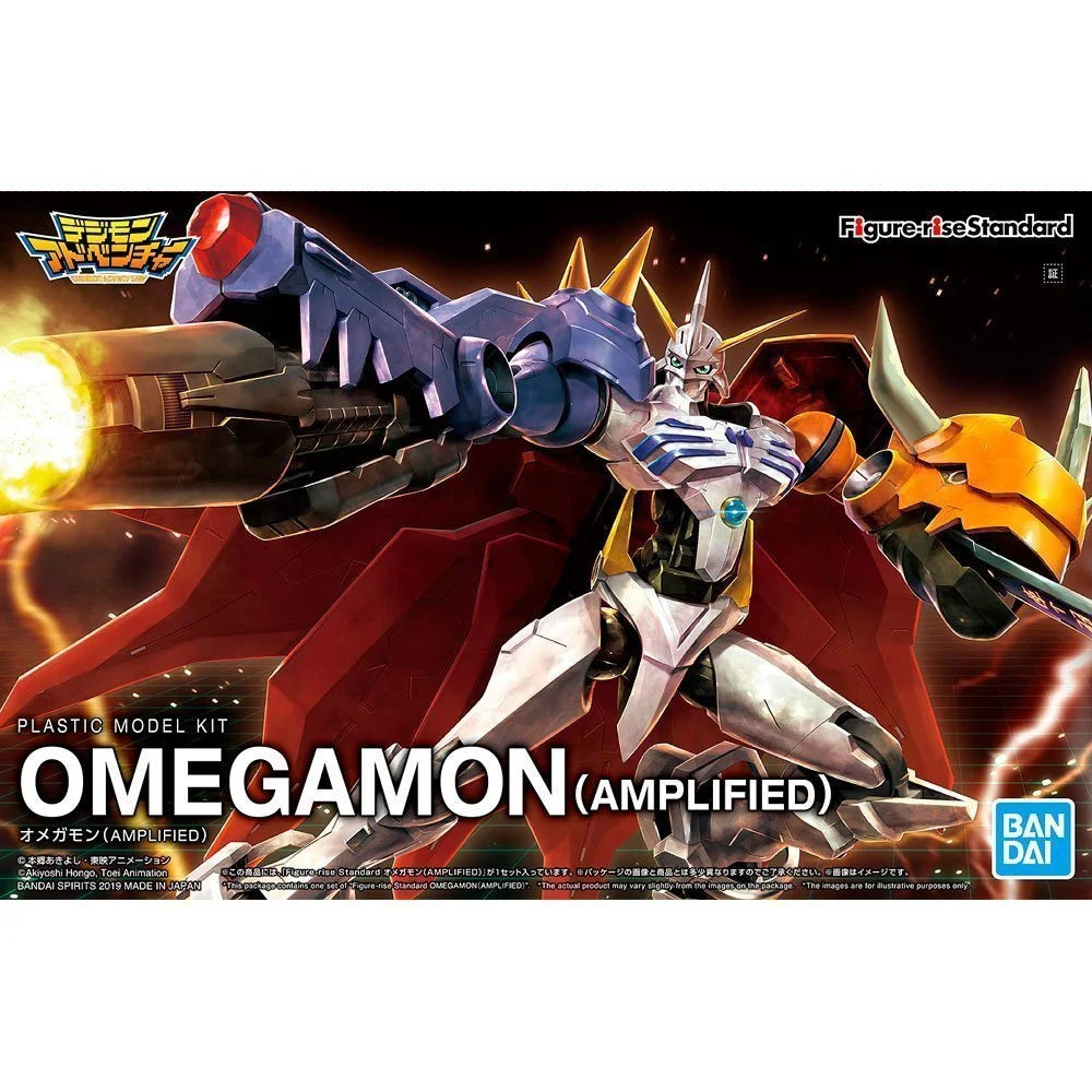 OMEGAMON Figure-Rise Standard AMPLIFIED - Digimon Model Kit Articulado - Bandai