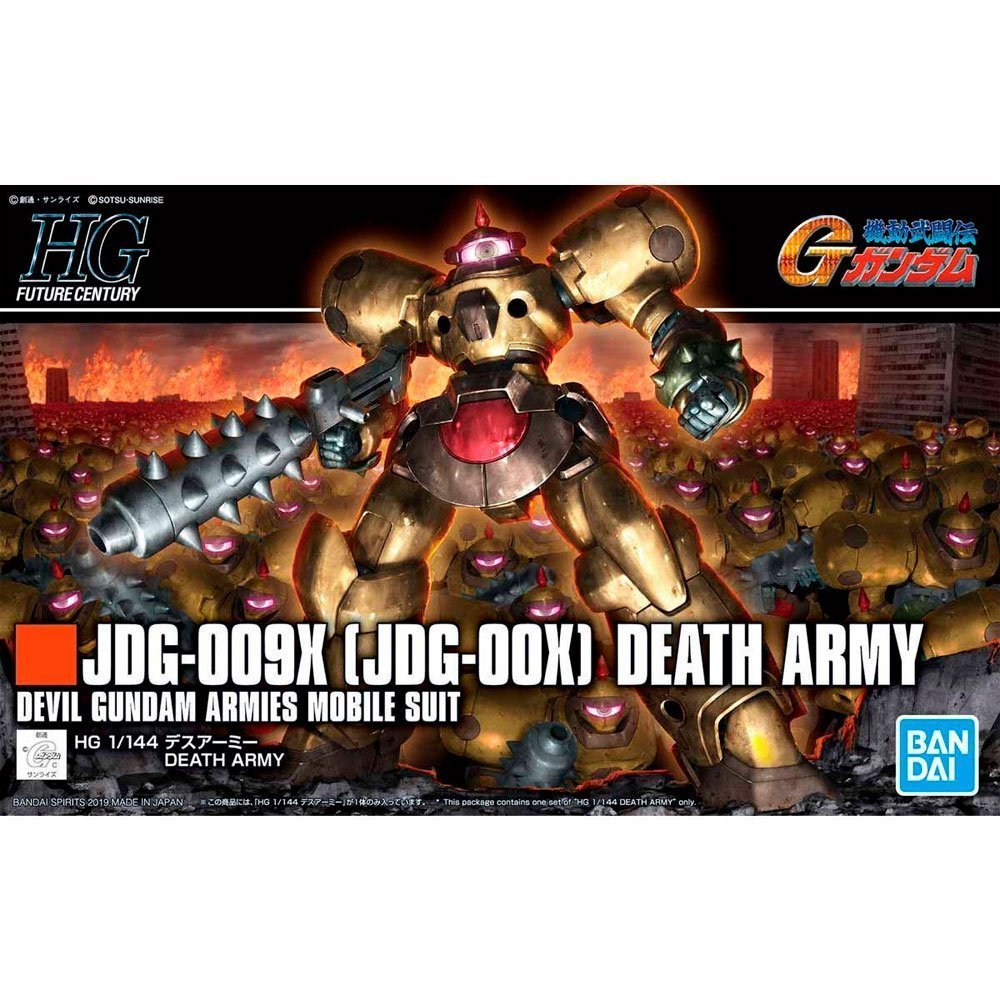 HGFC 1/144 DEATH ARMY - Model Kit Articulado - Bandai