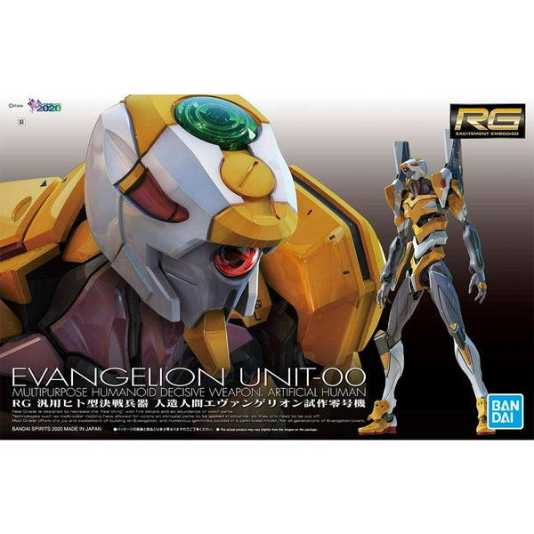 RG Evangelion Unit-00 - Model Kit Articulado - Bandai