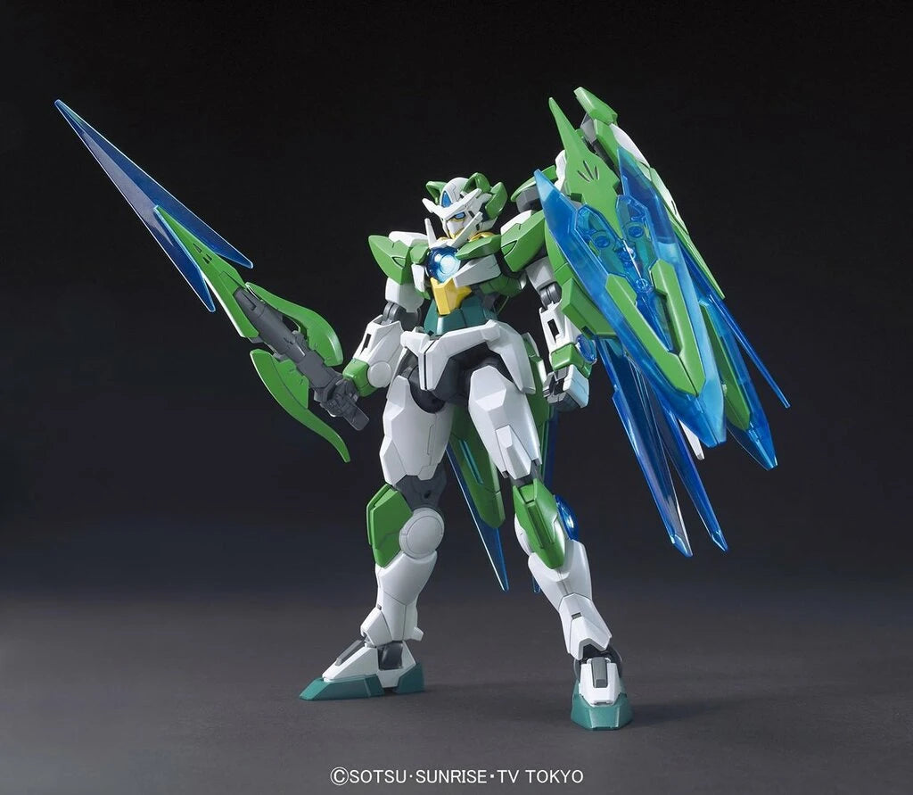 HGBF 1/144 GUNDAM OO SHIA QAN[T] - Model Kit Articulado - Bandai