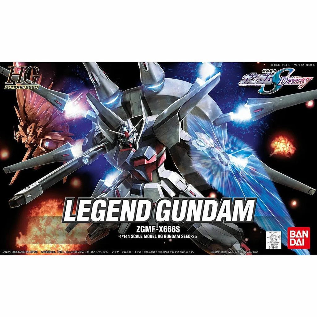 HG LEGEND GUNDAM - Model Kit Articulado - Bandai