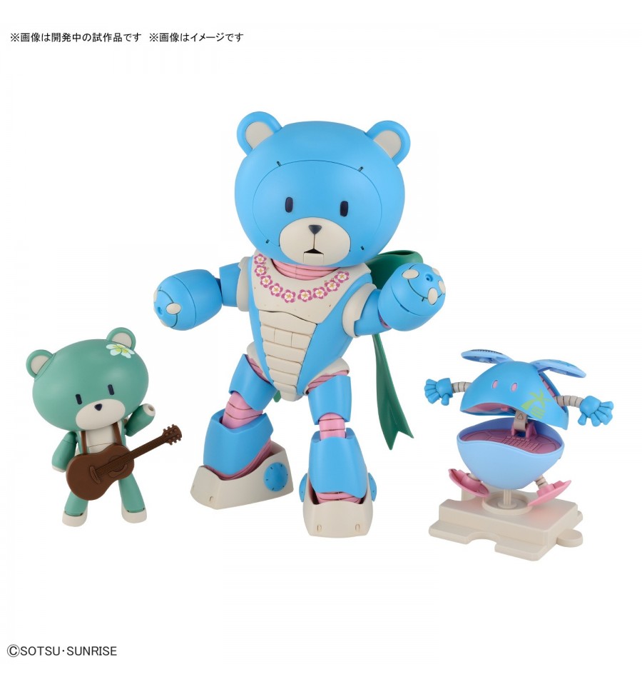 HG 1/144 BEARGGUY OHANA & ALOHARO SET - Model Kit Articulado - Bandai