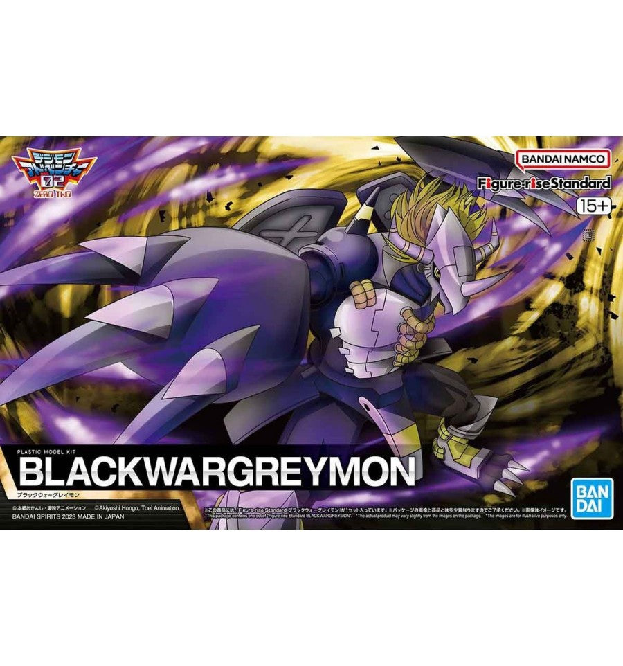 BlackWargreymon Figure-Rise Standard - Digimon Model Kit Articulado - Bandai