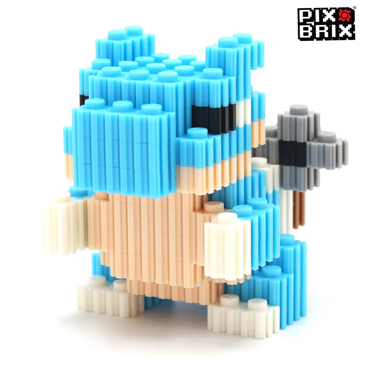Blastoise Pequeño Armable 3D - Pokemon - Pix Brix