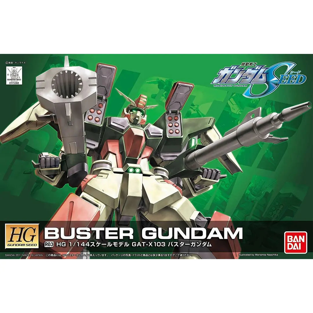 HG 1/144 R03 BUSTER GUNDAM - Model Kit Articulado - Bandai