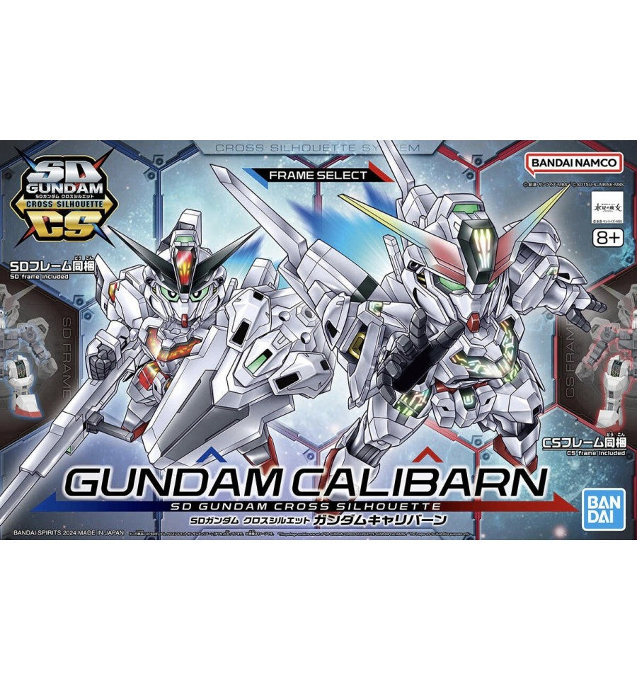 SD CROSS SILHOUETTE GUNDAM CALIBARN  - Model Kit Articulado - Bandai