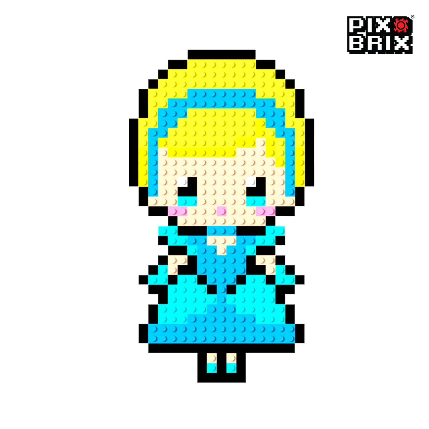 Cenicienta Puzzle 2D- 27 x 15cm - Disney - Pix Brix