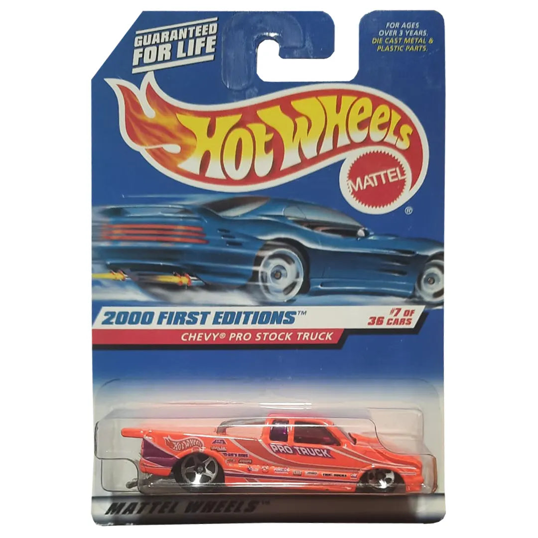 Chevy Pro Stock Truck - 2000 First Editions 7/36 - Hot Wheels