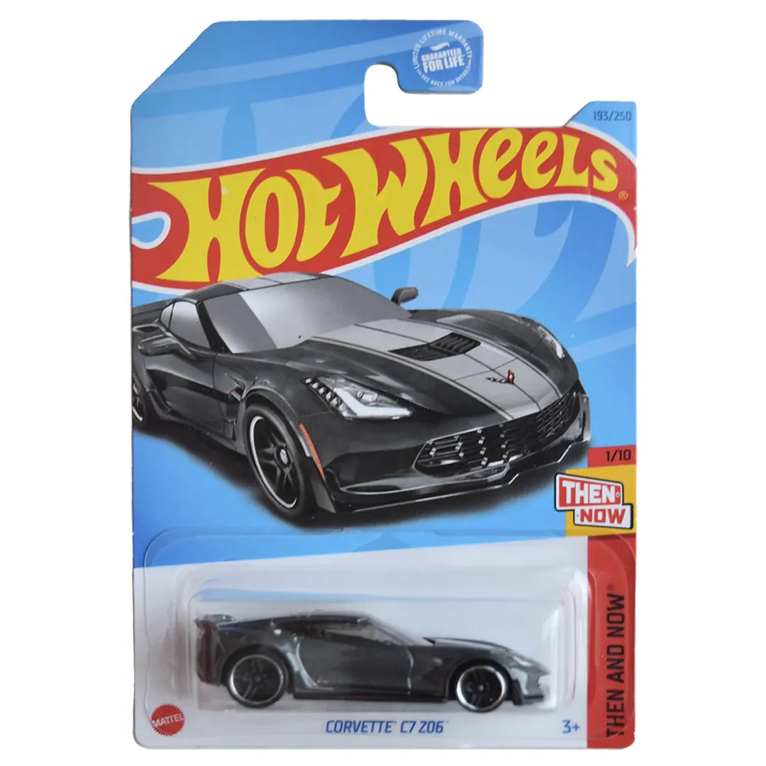 Corvette C7 Z06 - Then And Now 1/10 - Hot Wheels