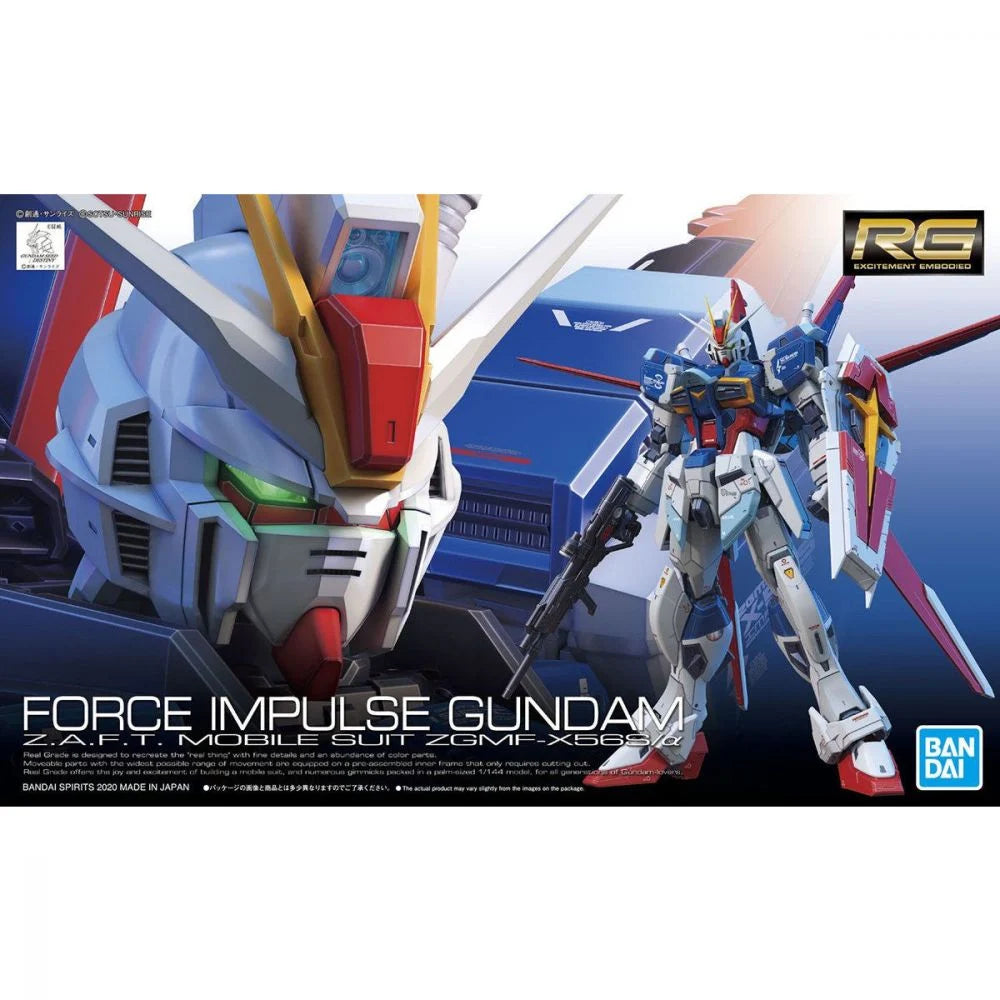 RG 1/144  FORCE IMPULSE GUNDAM - Model Kit Articulado - Bandai