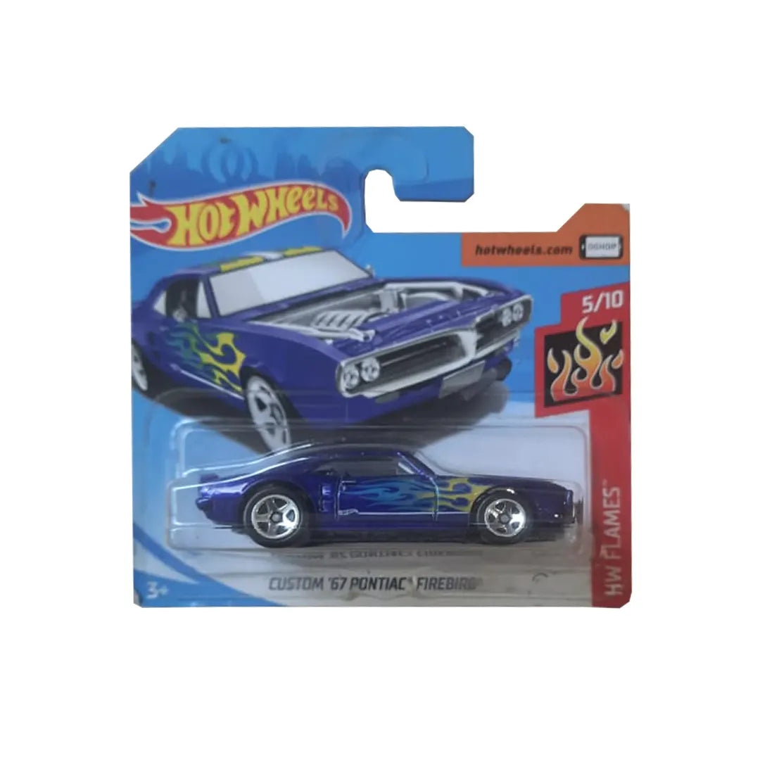 Custom 67 Pontiac Firebird - Flames 5/10 - Hot Wheels