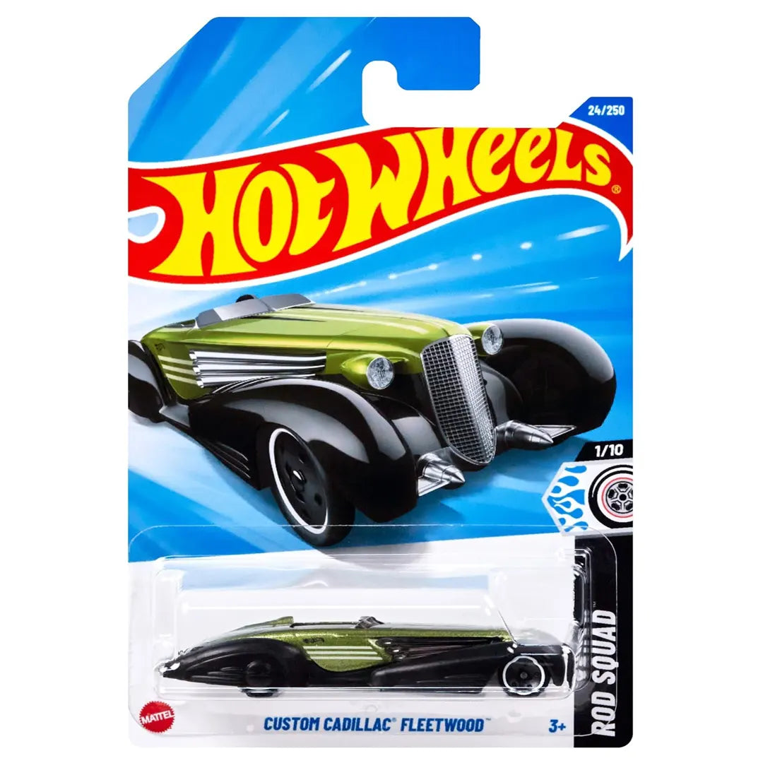 Custom Cadillac Fleetwood - Rod Squad 1/10 - Hot Wheels