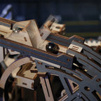 Marble Spaceport - Rompecabezas 3D - Maqueta de Madera ROKR