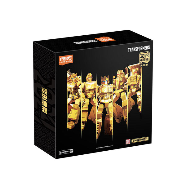 SET 5 FIGURAS - Transformers-X Yearly Version 2024 The Golden Lagoon - Model Kit Articulado - BLOKEES