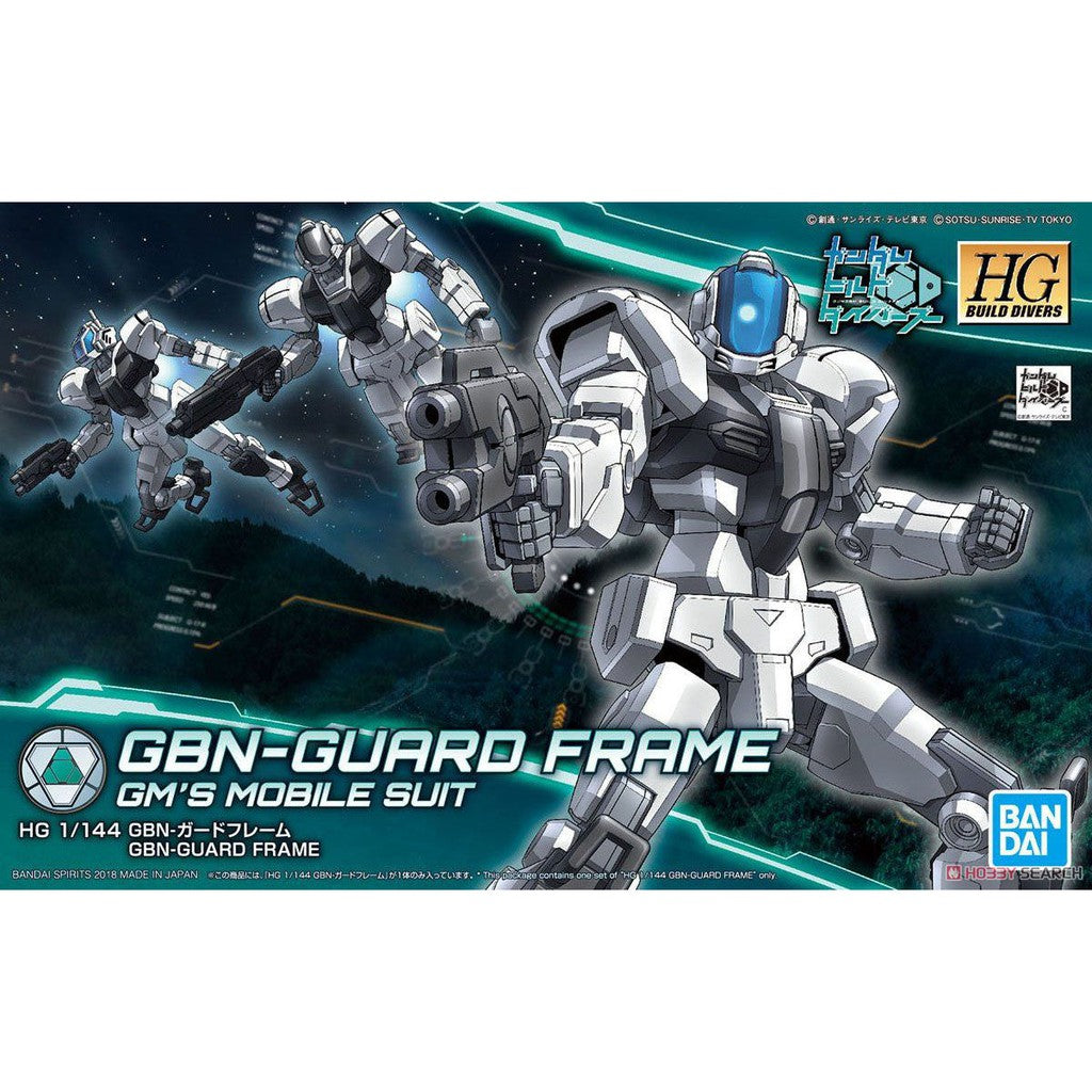 HG 1/144 GBN GUARD FRAME - Model Kit Articulado - Bandai