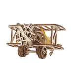 Mini Biplane -  Puzle 3D de Madera - Ugears