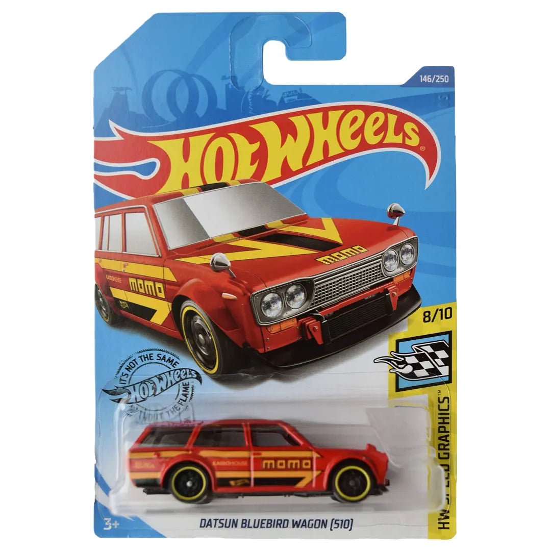 Datsun Bluebird Wagon (510) - Speed Graphics 8/10 - Hot Wheels