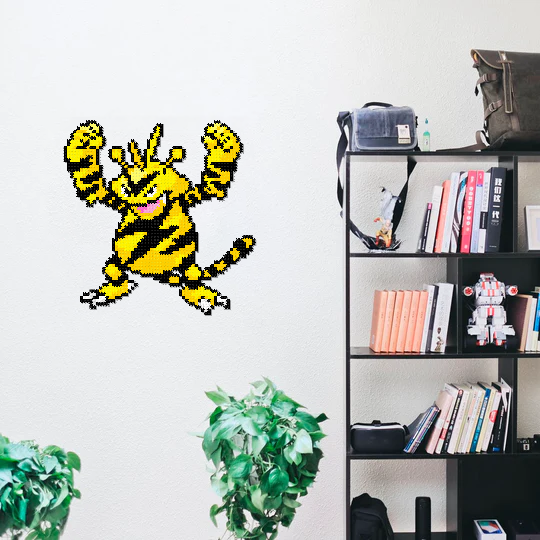 Electabuzz Puzzle 2D - 47.7 x 46.9 cm - Pix Brix