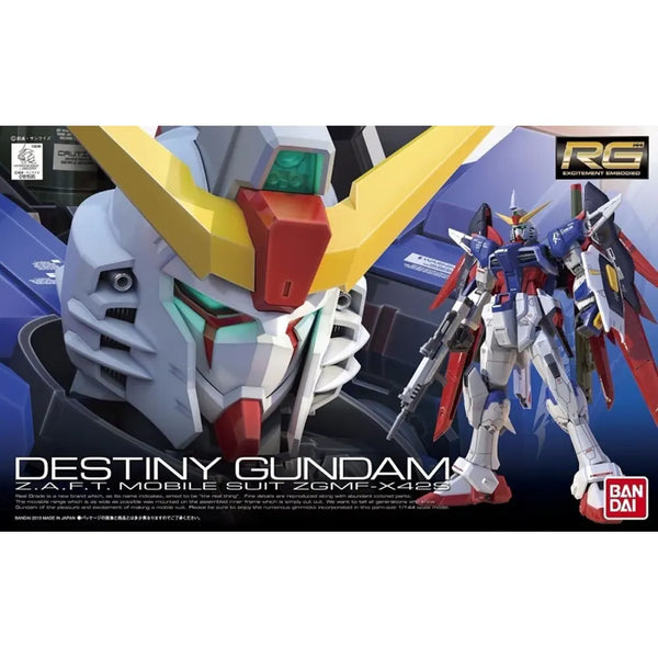 RG 1/144 DESTINY GUNDAM - Model Kit Articulado - Bandai