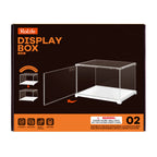 Cubierta Acrilica - DF04L - Caja Exhibidor Crystal Clear Miniature House - 20.5 x 17.7 x 13.7 cm - Rolife