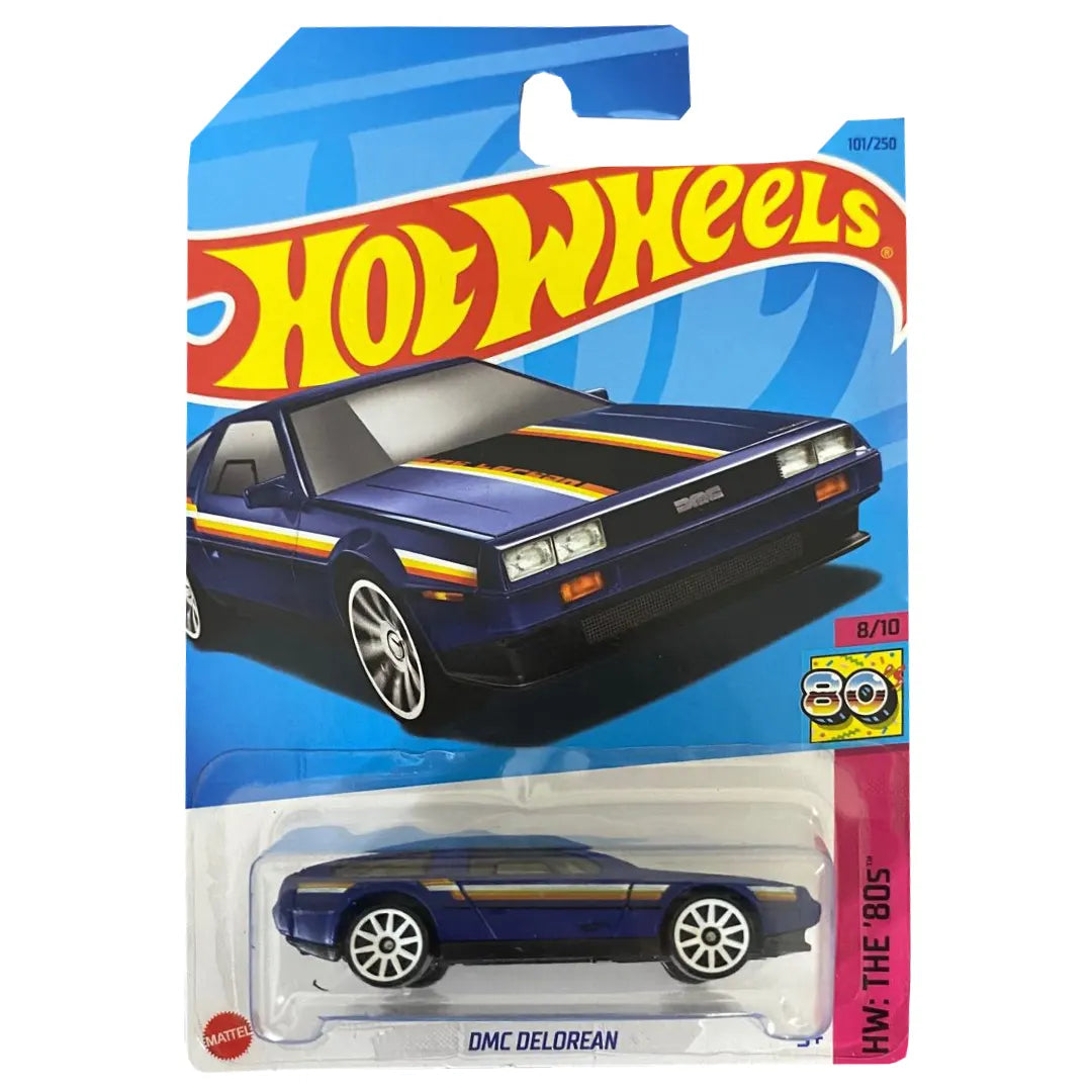 Dmc Delorean - The 80s 8/10 - Hot Wheels
