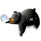 Oso Negro - Puzzle 3D de Cartón - Eugy Dodoland