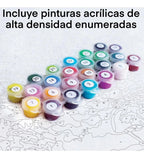 Nueva York Urbano 40x50 cm - Pinturas por Número con Bastidor