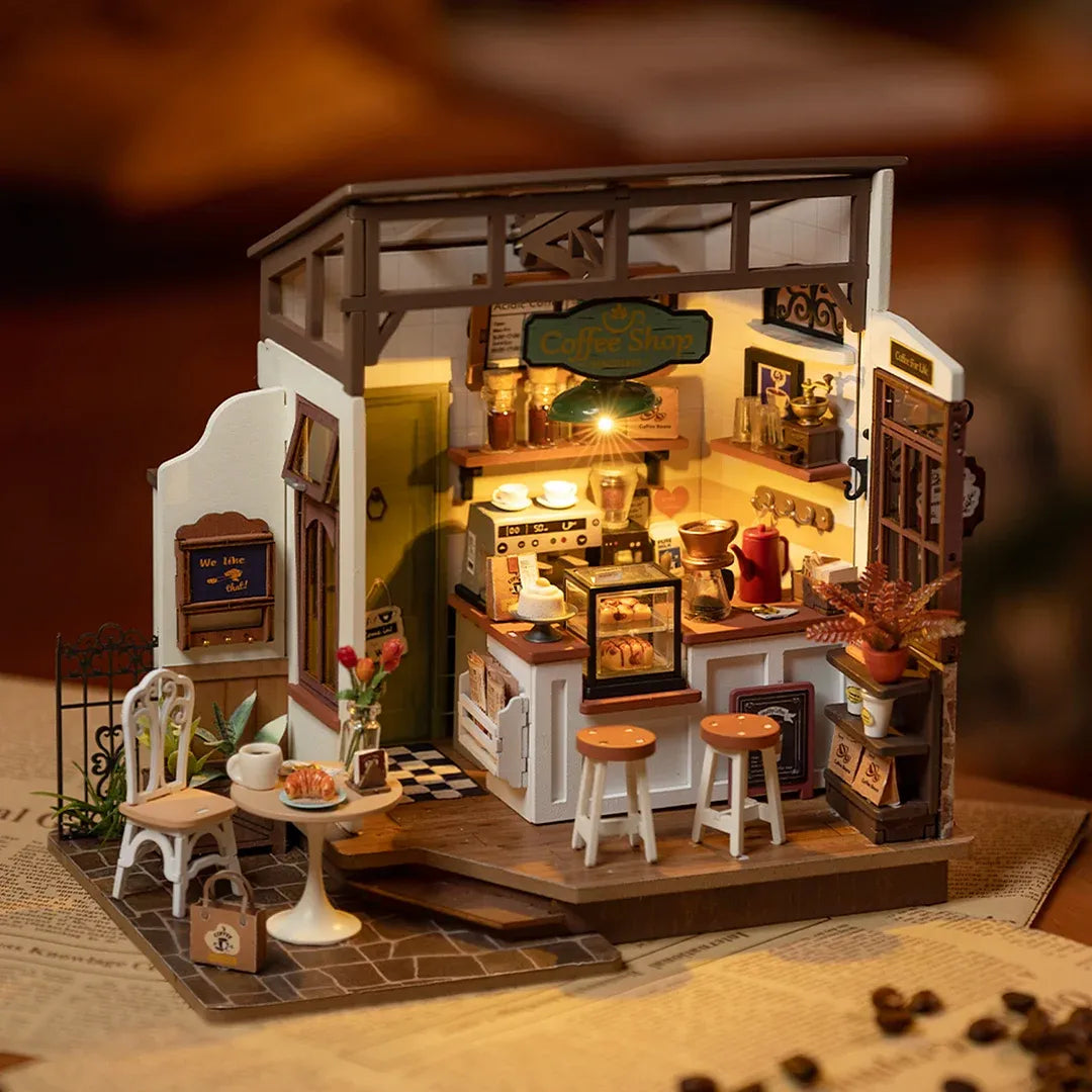 Slow Life Café - Maqueta a Escala - Rolife