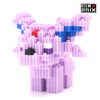 Espeon Armable 3D - Pokemon - Pix Brix