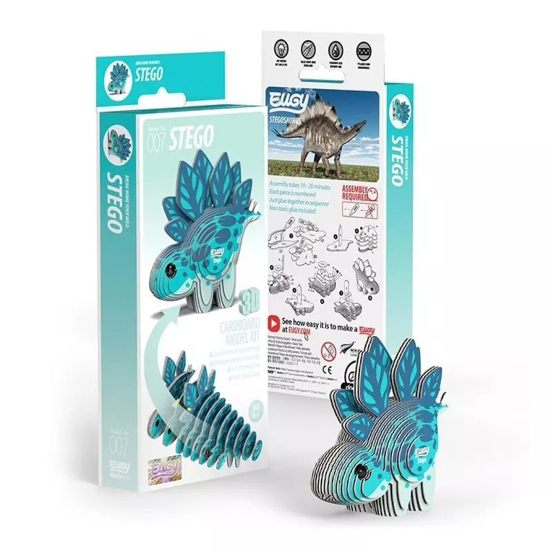 Stego - Puzzle 3D de Cartón - Eugy Dodoland