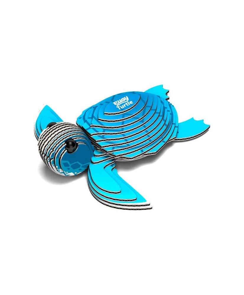 Tortuga de mar - Puzzle 3D de Cartón - Eugy Dodoland