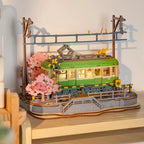 Sakura Journey - Rompecabezas 3D - Maqueta de Madera Rolife