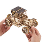 Automóvil Retro - Puzzle 3D de Madera - Ugears