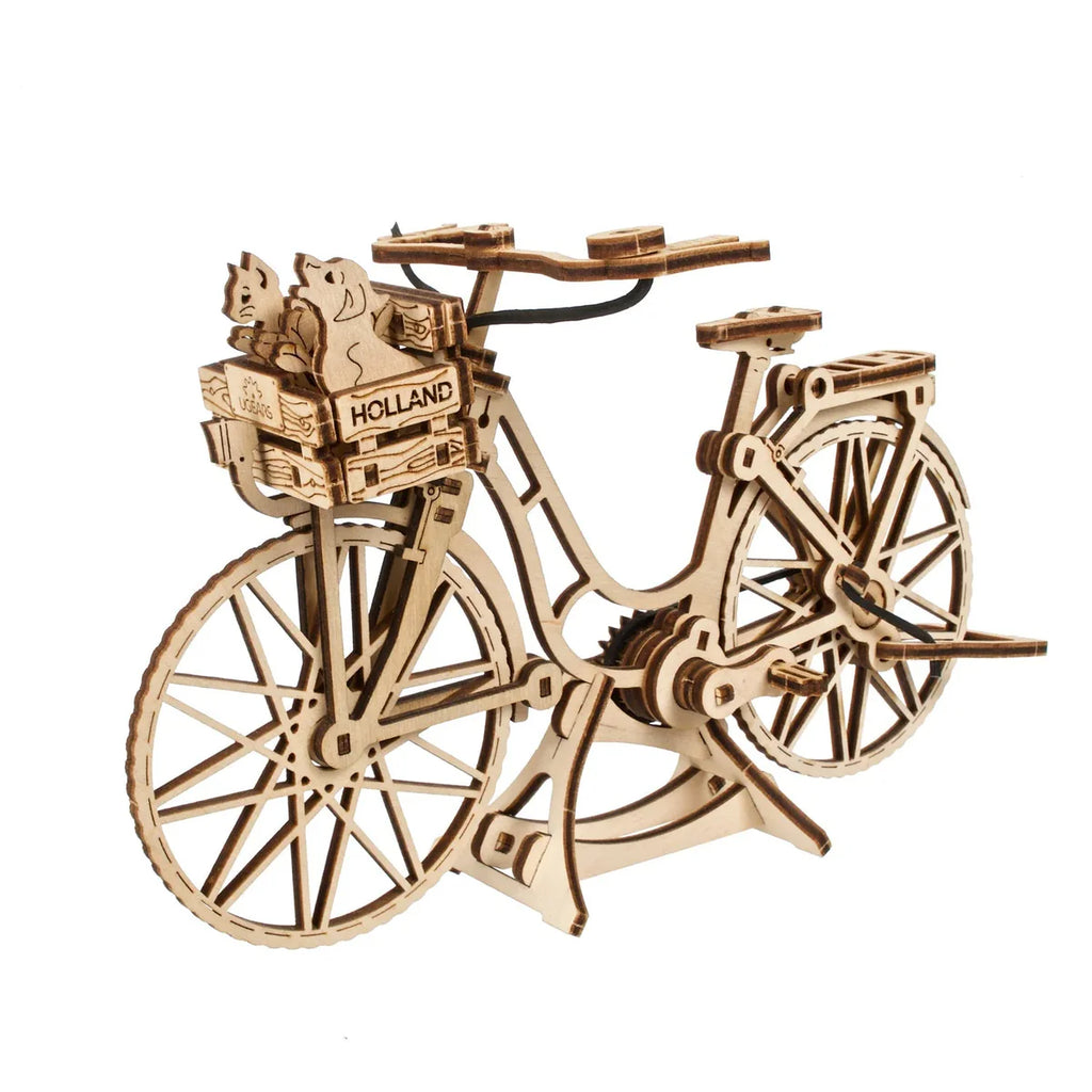 Dutch Bicycle (Bicicleta holandesa) - Puzle 3D de Madera - Ugears