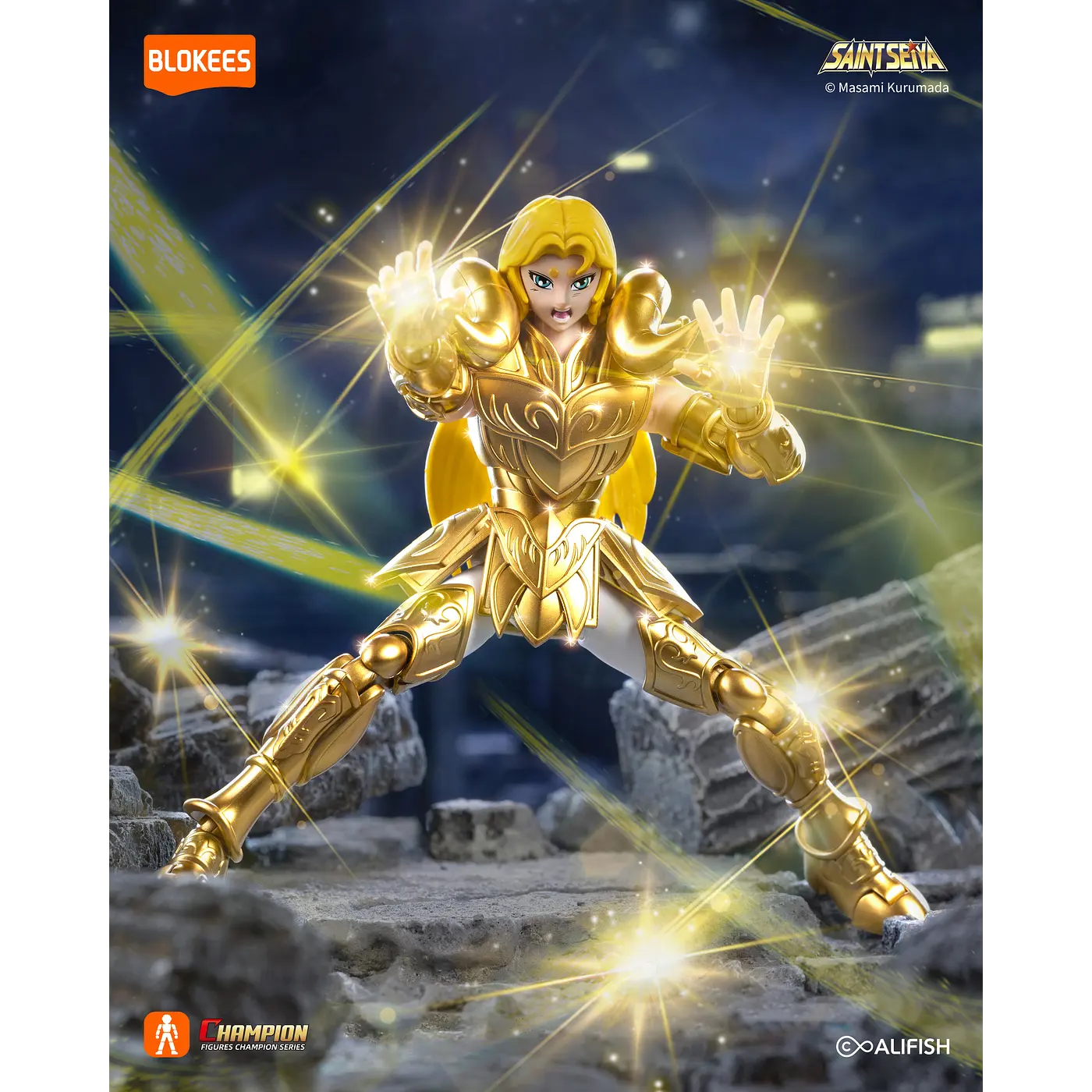 Mu de Aries - Saint Seiya Champion Class - Model Kit - BLOKEES