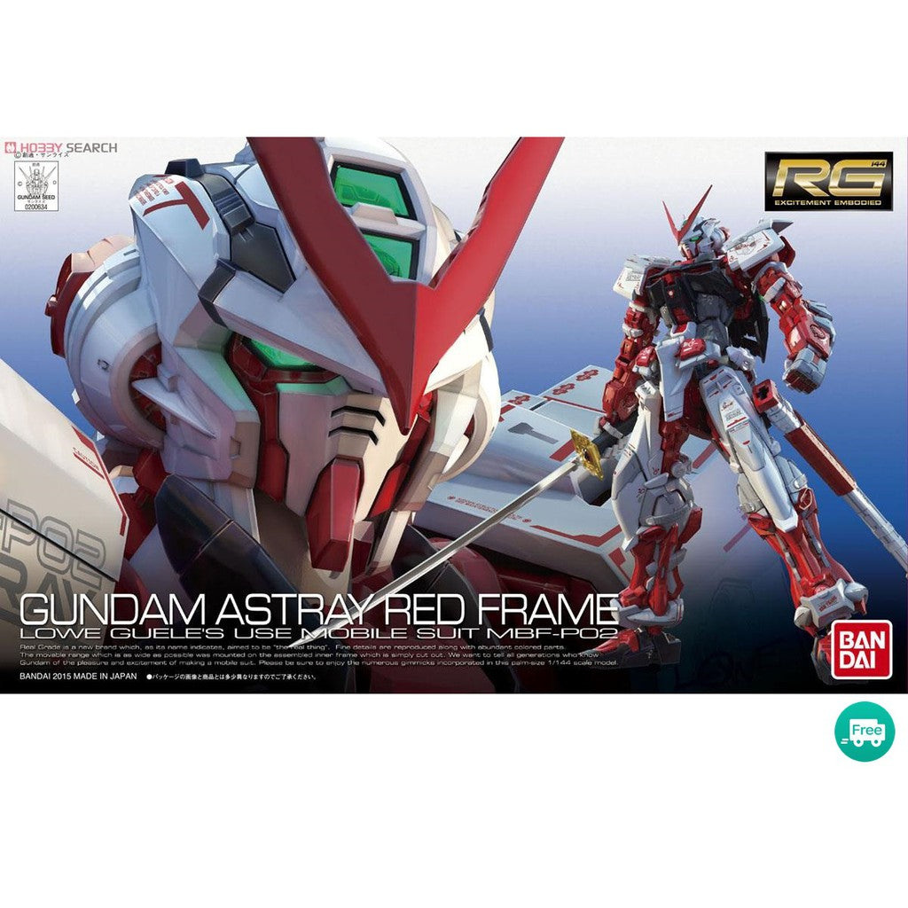 RG 1/144 Gundam Astray Red Frame - Model Kit Articulado - Bandai