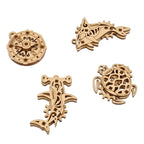 U-Figets Atlantic Ocean - Puzle 3D de Madera - Ugears