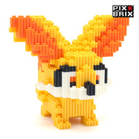 Fennekin Grande Armable 3D - Pokemon - Pix Brix