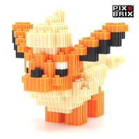 Flareon Armable 3D - Pokemon - Pix Brix