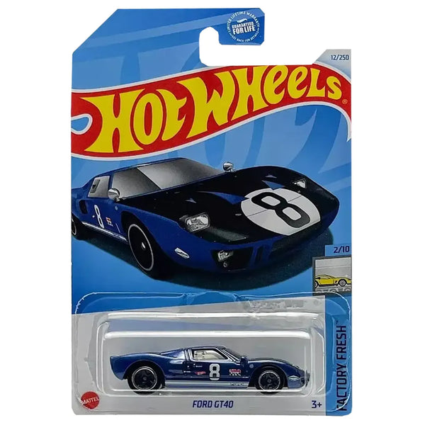 Ford Gt40 - Factory Fresh 2/10 - Hot Wheels