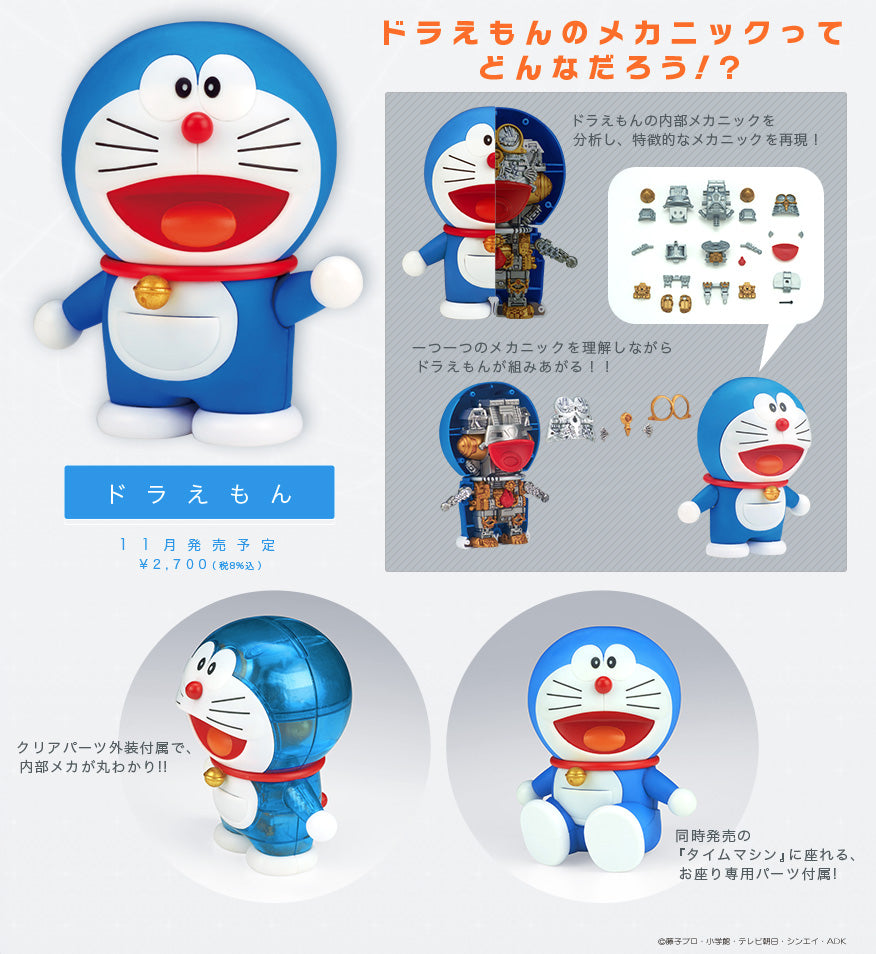 FIGURE-RISE MECHANICS DORAEMON - Model Kit Articulado - Bandai