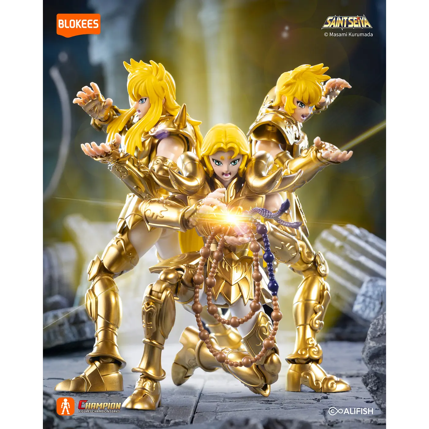 Mu de Aries - Saint Seiya Champion Class - Model Kit - BLOKEES