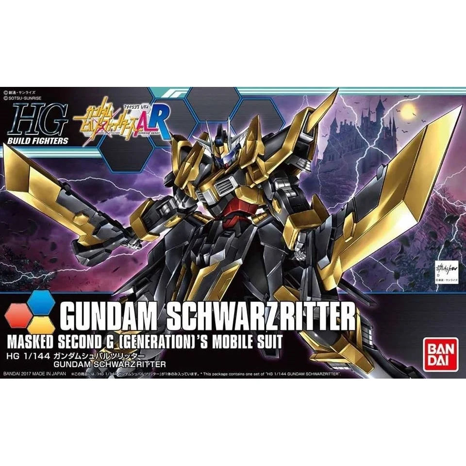 HG 1/144 GUNDAM SCHWARZRITTER - Model Kit Articulado - Bandai