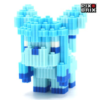 Glaceon Armable 3D - Pokemon - Pix Brix