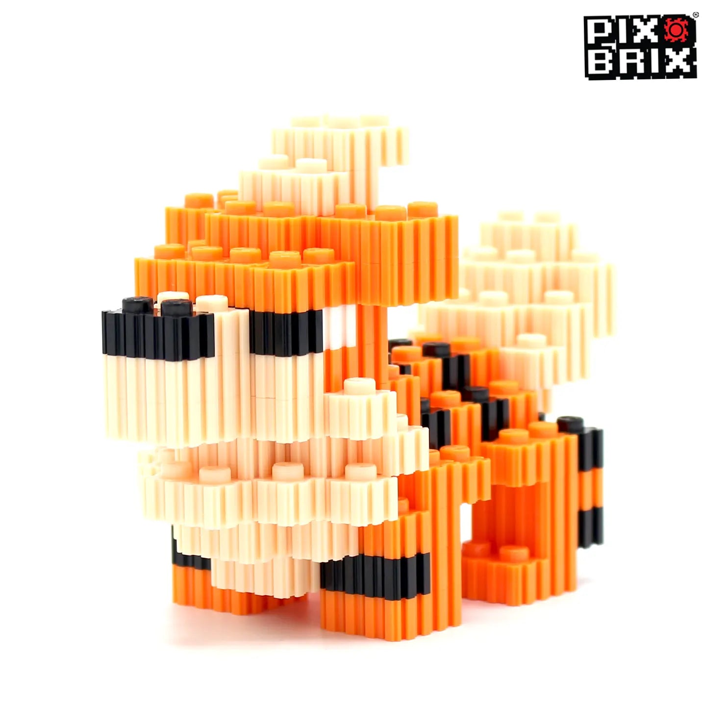 Growlithe Armable 3D - Pokemon - Pix Brix