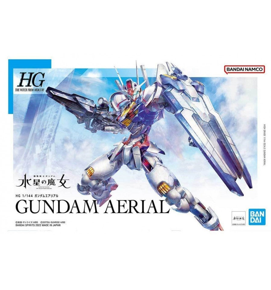 HG 1/144 GUNDAM AERIAL - Model Kit Articulado - Bandai