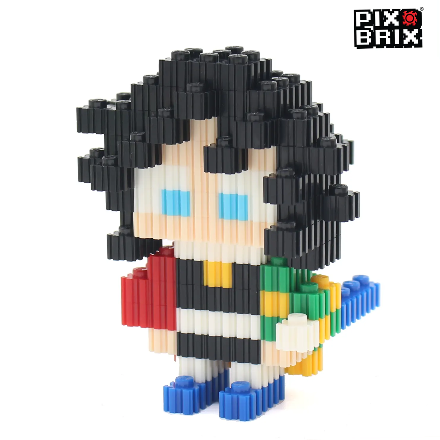 Giyu Tomioka Pequeño Armable 3D - Demon Slayer - Pix Brix