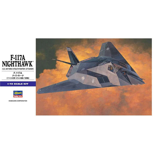 1/72 F-117A NIGHTHAWK - Model Kit - HASEGAWA